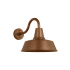 Visual Comfort Barn Light 14" Tall Outdoor Wall Sconce with Durable StoneStrong Shade Natural Copper
