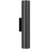 Visual Comfort Pressa 17" Tall LED Outdoor Wall Sconce Black