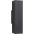 Visual Comfort Pressa 12" Tall LED Outdoor Wall Sconce - 2700K, 90 CRI, 887 Lumens Black