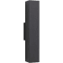 Visual Comfort Pressa 17" Tall LED Outdoor Wall Sconce - 2700K, 90 CRI, 887 Lumens Black