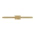 Visual Comfort Bau 30" LED Picture Light Natural Brass