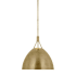 Visual Comfort Sospeso 18" Wide Pendant Natural Brass