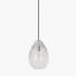 Visual Comfort Alina 9" Wide Mini Pendant Natural Brass