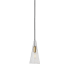 Visual Comfort Selina 5" Wide Mini Pendant Natural Brass