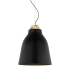 Visual Comfort Forge 16" Wide LED Pendant Natural Brass / Black