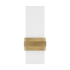 Visual Comfort Flyta 13" Tall LED Wall Sconce with Shade Natural Brass