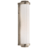 Visual Comfort Milton Road 15" Bath Light with White Glass by Thomas O'Brien Antique Nickel
