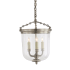 Visual Comfort Merchant 11" Pendant Light by Thomas O'Brien Antique Nickel