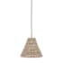 Visual Comfort Goodman 15" Wide Pendant Antique Nickel / Ash