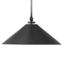 Visual Comfort Capri 24" Wide Pendant Aged Iron