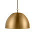 Visual Comfort Robbie 15" Wide Pendant Burnished Brass