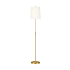 Visual Comfort Beckham Classic 66" Tall LED Floor Lamp Burnished Brass