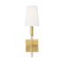 Visual Comfort Beckham Classic 17" Tall Bathroom Sconce Burnished Brass