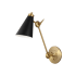 Visual Comfort Signoret 10" Tall Library Wall Sconce Burnished Brass