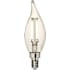 Visual Comfort 4 Watt Dimmable Candelabra (E12) LED Bulb - 350 Lumens, 2700K, and 90CRI Clear