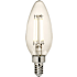 Visual Comfort 5 Watt Dimmable Candelabra (E12) LED Bulb - 500 Lumens, 2700K, and 90CRI Clear