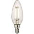 Visual Comfort 5 Watt Dimmable Candelabra (E12) LED Bulb - 500 Lumens, 3000K, and 90CRI Clear