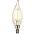Visual Comfort 2.5 Watt Dimmable Candelabra (E12) LED Bulb - 200 Lumens, 2700K, and 90CRI Clear