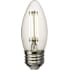 Visual Comfort 5 Watt Dimmable Medium (E26) LED Bulb - 500 Lumens, 3000K, and 90CRI Clear