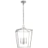 Visual Comfort Darlana 17" Medium Lantern by E. F. Chapman Polished Nickel