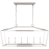 Visual Comfort Darlana 54" Large Linear Lantern by E. F. Chapman Polished Nickel