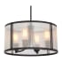 Volume Lighting Concerto 4 Light 19" Wide Pendant Antique Bronze