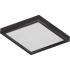 Volume Lighting Single Light 12" Wide Integrated LED Flush Mount Square Ceiling Fixture / Wall Sconce Antique Bronze