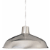 Volume Lighting 1 Light Down Light 7.75" Height Pendant with Metal Shade Brushed Nickel