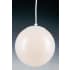 Volume Lighting 1 Light Foyer 8" Height Pendant with Opal Glass Shade White