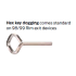 Von Duprin-9849WDCEO39-Hex key