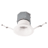 WAC Lighting Pop-in 4" Switchable Color Temperature LED Airtight Recessed Remodel Downlight White
