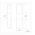 WAC Lighting Nightvision Line Drawing