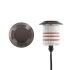 WAC Lighting Single Inground Indicator Light 3" Wide 12V LED In-Ground Well Light Bronzed Stainless Steel