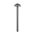 WAC Lighting Single Interpath 12V LED Center Mount Path Light Black
