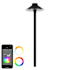 WAC Lighting Single Colorscaping 22" Tall 12V LED Center Mount Path Light Black