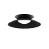 WAC Lighting Miso 22" Wide LED Flush Mount Ceiling Fixture / Converts to Wall Sconce - 3000K Black