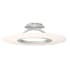 WAC Lighting Elektron 28" Wide LED Semi-Flush Ceiling Fixture / Wall Sconce / Pendant Brushed Aluminum