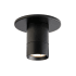 WAC Lighting Twist-N-Lite 5" Wide LED Semi-Flush Ceiling Fixture Black