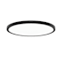 WAC Lighting Round 24" Wide LED Flush Mount Ceiling Fixture / Converts to Wall Sconce Black