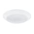 WAC Lighting Disc 8" Wide LED Flush Mount Bowl Ceiling Fixture / Converts to Wall Sconce White