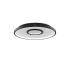 WAC Lighting Pinpoint 17" Wide LED Flush Mount Ceiling Fixture / Converts to Wall Sconce - 3500K Black