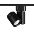 WAC Lighting Exterminator II H-Track 6" Tall LED Track Head - 55° Flood Beam Spread and 35 Watts Black / 2700K / 90CRI