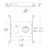 WAC Lighting-HR-2LED-H13A-Line Drawing