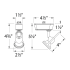 WAC Lighting-JHT-826LED-Line Drawing