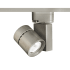 WAC Lighting Exterminator II L-Track 6" Tall LED Track Head - 55° Flood Beam Spread and 35 Watts Brushed Nickel / 3500K / 85CRI