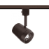 WAC Lighting Oculux L-Track 6" Tall 3000K LED Track Head with Adjustable Beam Angle Dark Bronze
