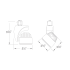 WAC Lighting-L-LED27F-Line Drawing