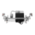 WAC Lighting Precision Multiples LED New Construction Housing for 4" Trims with 40° Flood Beam Spread and 0-10V Dimming Black / 2700