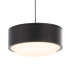 WAC Lighting Ohm 6" Wide LED Mini Pendant Black