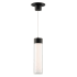 WAC Lighting Twist-N-Lite 3" Wide LED Mini Pendant Black
